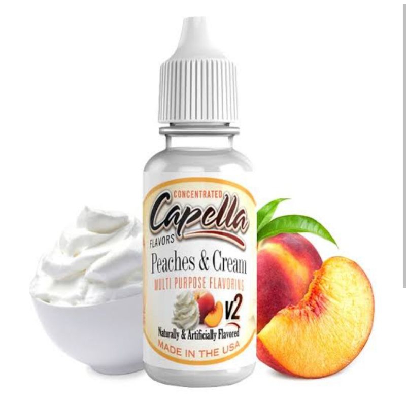 

Capella Peach and Cream essence flavours