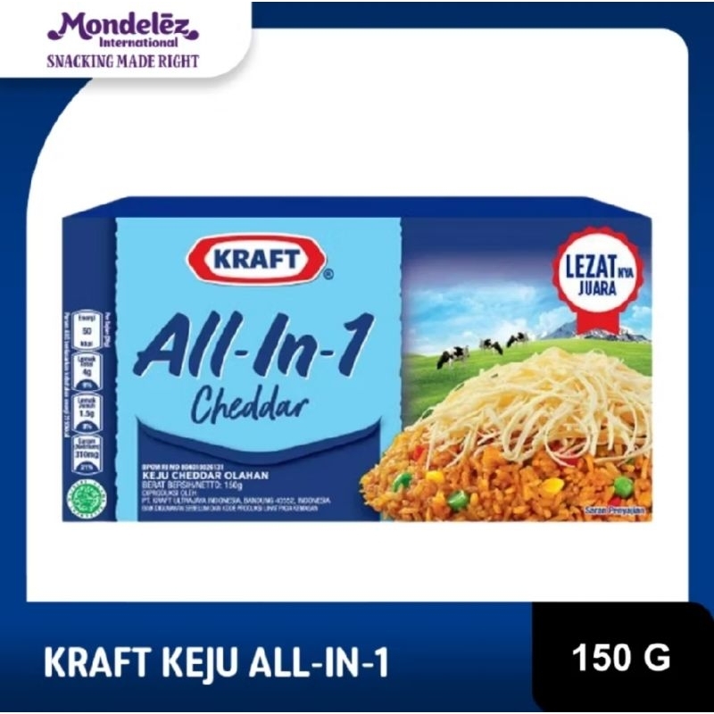 

Kraft Keju All In 1 Blok 150g