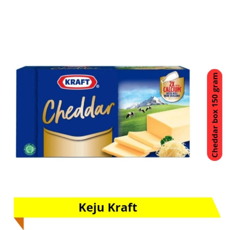 

KEJU KRAFT CHEDDAR keju asli banyak nutrisi