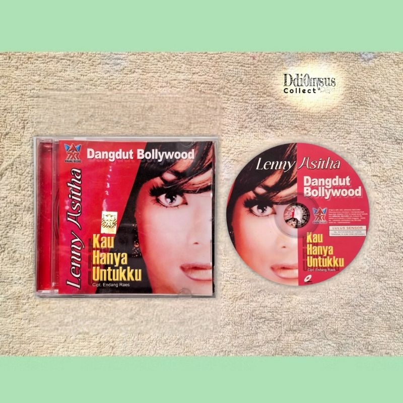 VCD Mika Original Dangdut Bollywood Lenny Asitha - Kau Hanya Untukku (Minang Record)