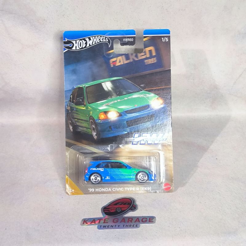 (Hotwheels) Civic EK9 (Falken)