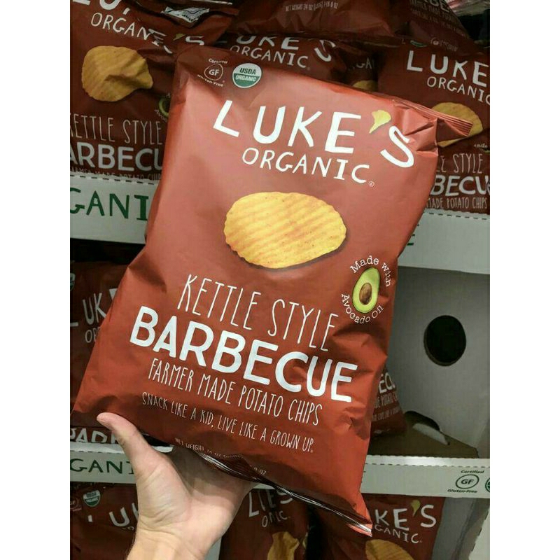 

LUKA'S POTATO CHIPS BARBEQUE WITH AVOCADO OIL