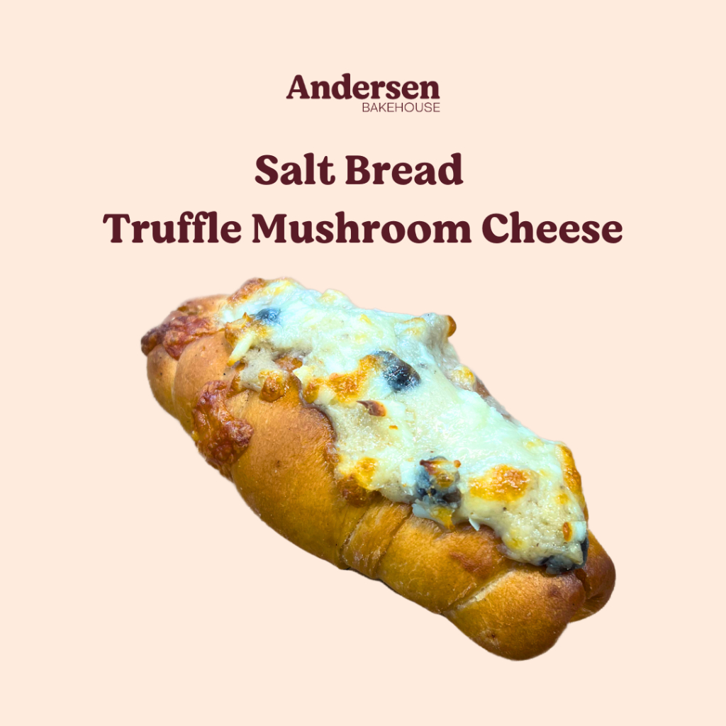 

Andersen Bakehouse 4pcs Salt Bread Truffle Mushroom Cheese