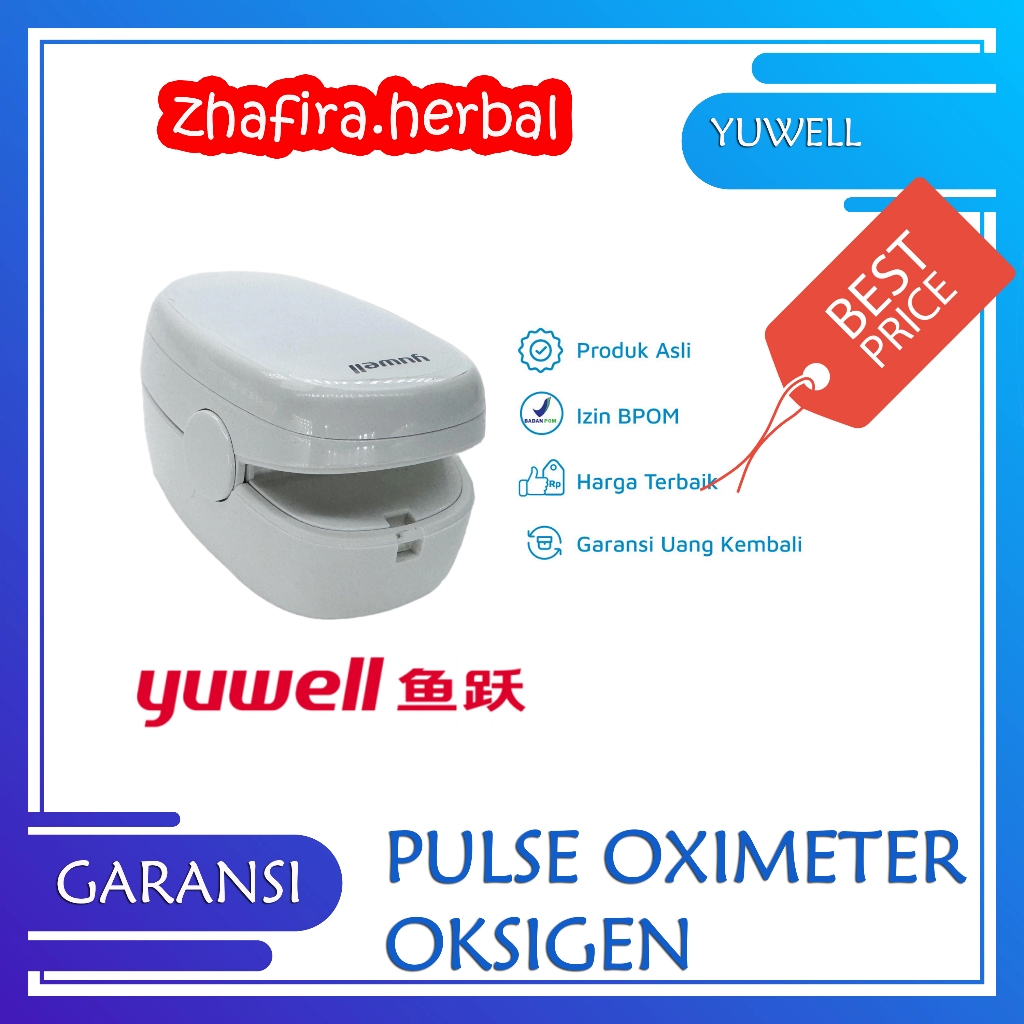 OXIMETER PULSE OKSIGEN YUWELL / ALAT UKUR SATURASI OKSIGEN YUWELL