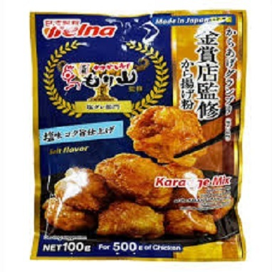 

NISSHIN Welna Karaage Mix Salt and Rich Taste Flavor 100gr Tepung Bumbu