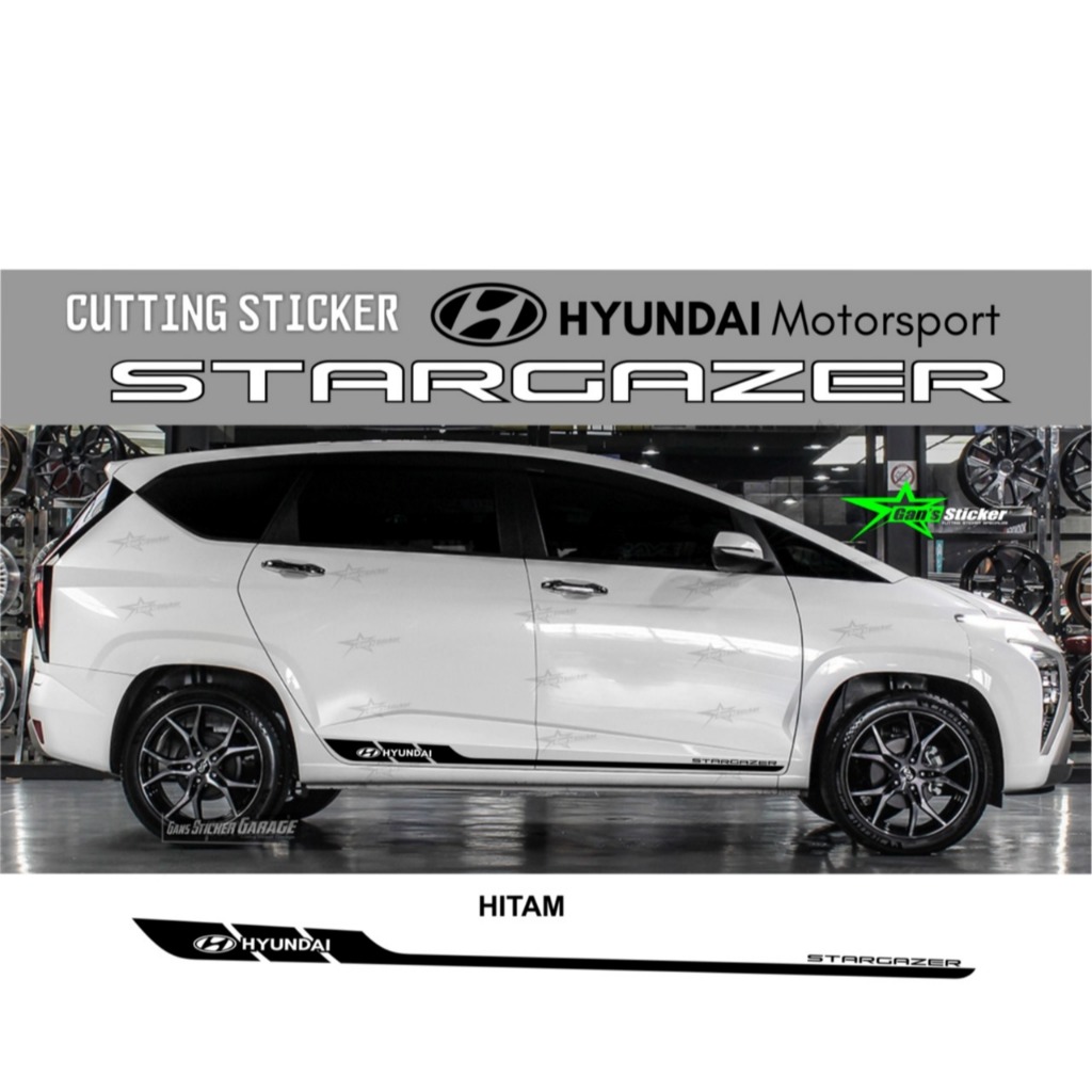 Hyundai Stargazer Cutting Sticker variasi sticker hyundai stargazer