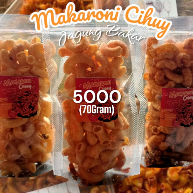 

Makaroni Cihuy (Rasa Jagung Bakar) Harga 5000 (70Gram)