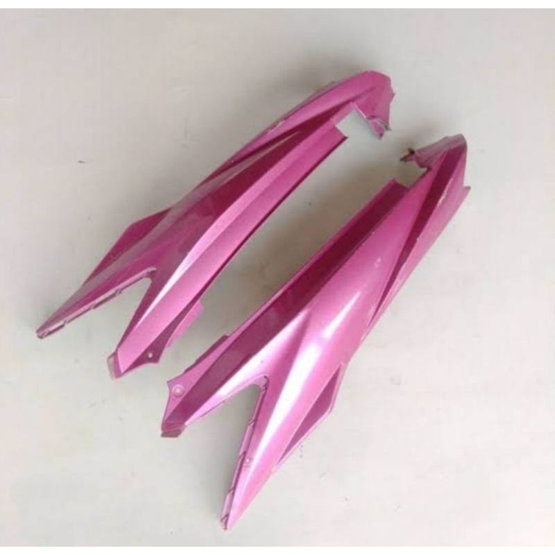 cover frame body bodi belakang Suzuki Nex karbu Nex injeksi pertama hitam biru putih pink hijau kuni