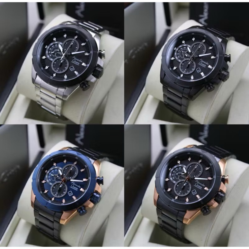 Alexandre Christie AC6508 Jam Tangan Pria AC 6508 Rantai / 6508 ORIGINAL 6508