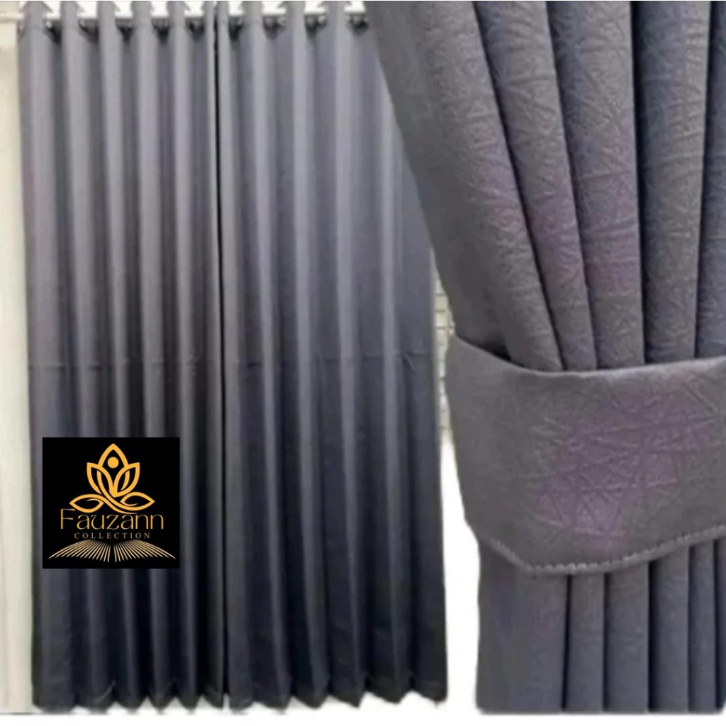 GORDEN JENDELA PINTU 1 SET + BATANG (GORDEN 2 LEMBAR + BATANG 1 METER)