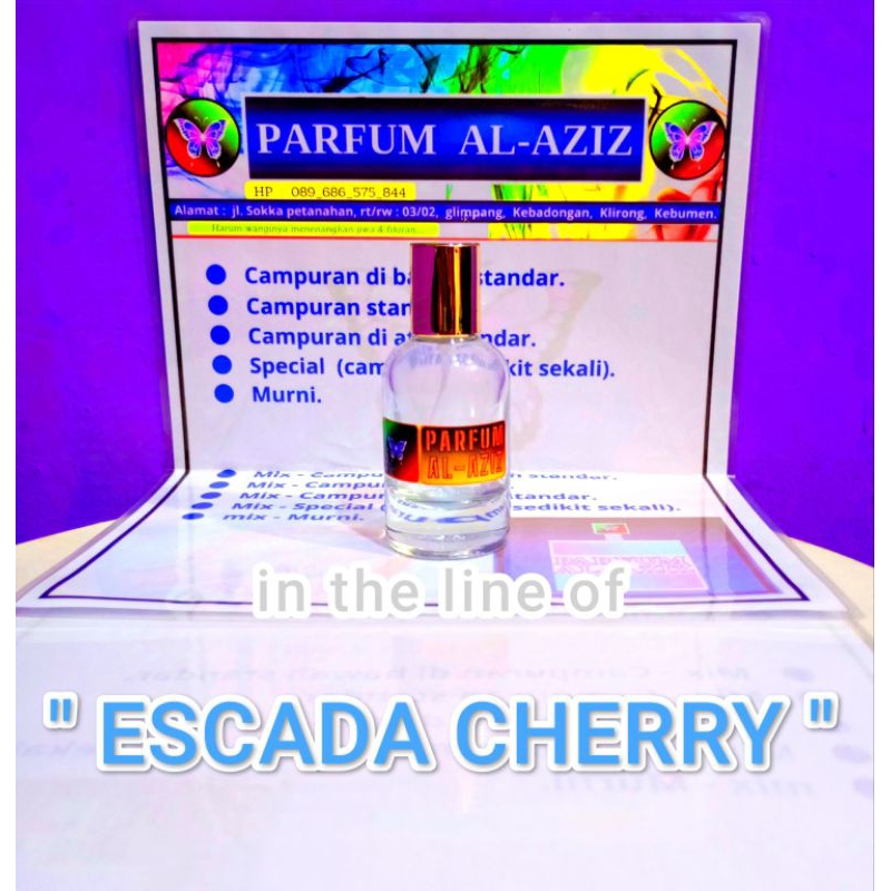 

in the line of ESCADA CHERRY