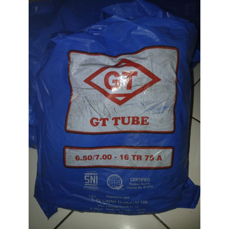 ban dalam truk Gajah Tunggal (GT), ukuran 650/700-16