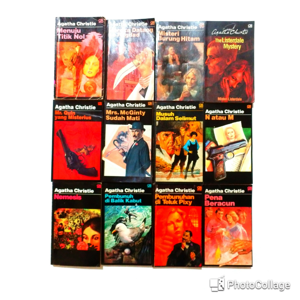 Novel Agatha Christie Bekas Preloved