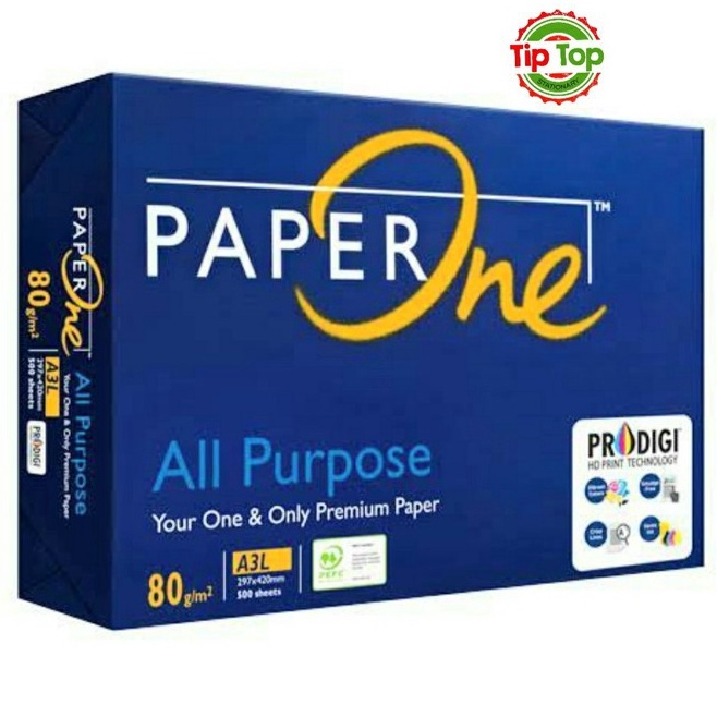 

Kertas HVS A3 8 gram Paper One TVVVK9845