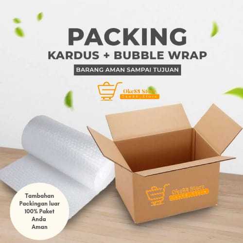 

Oke88_store Safety packing - tambahan packingan dus/buble luar