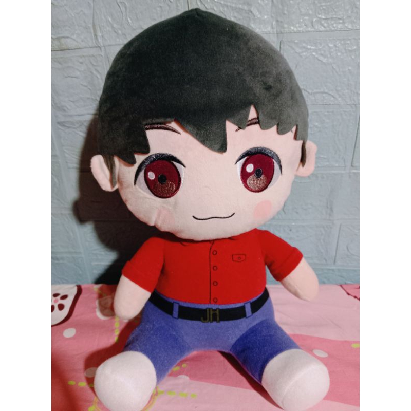 Tinytan BTS Osuwari Jumbo DYNAMITE Sitting Plush Doll J- Hope