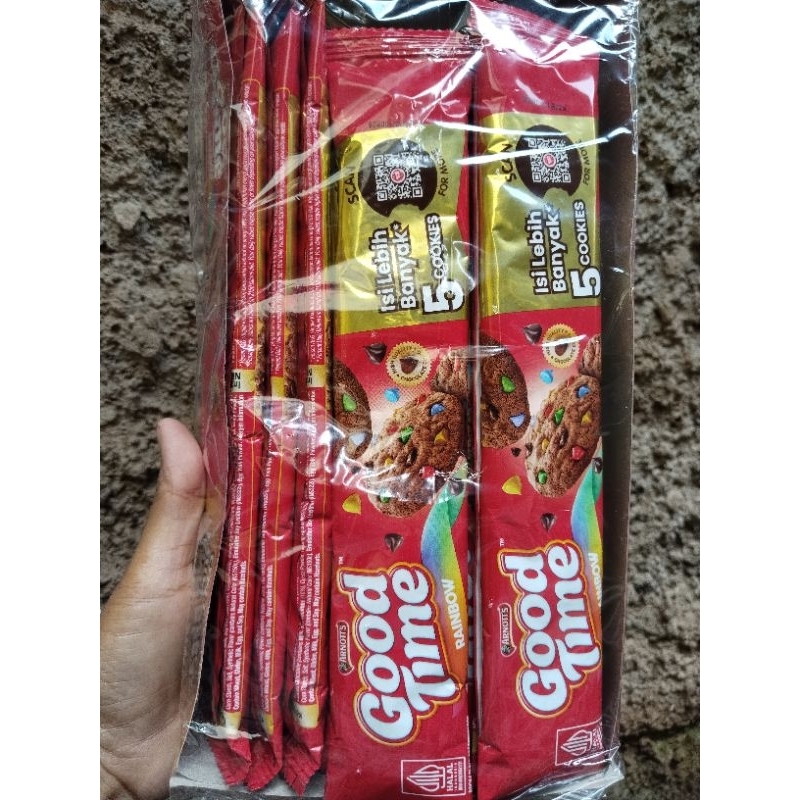 

Good Time Rainbow 1 Pack isi 12 Pcs