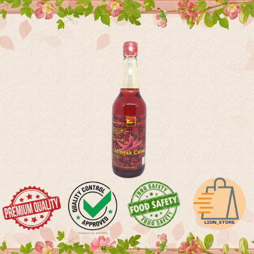 

Chili Oil 600ml "IKPS" / Minyak Cabai / La You / Red Chili Oil