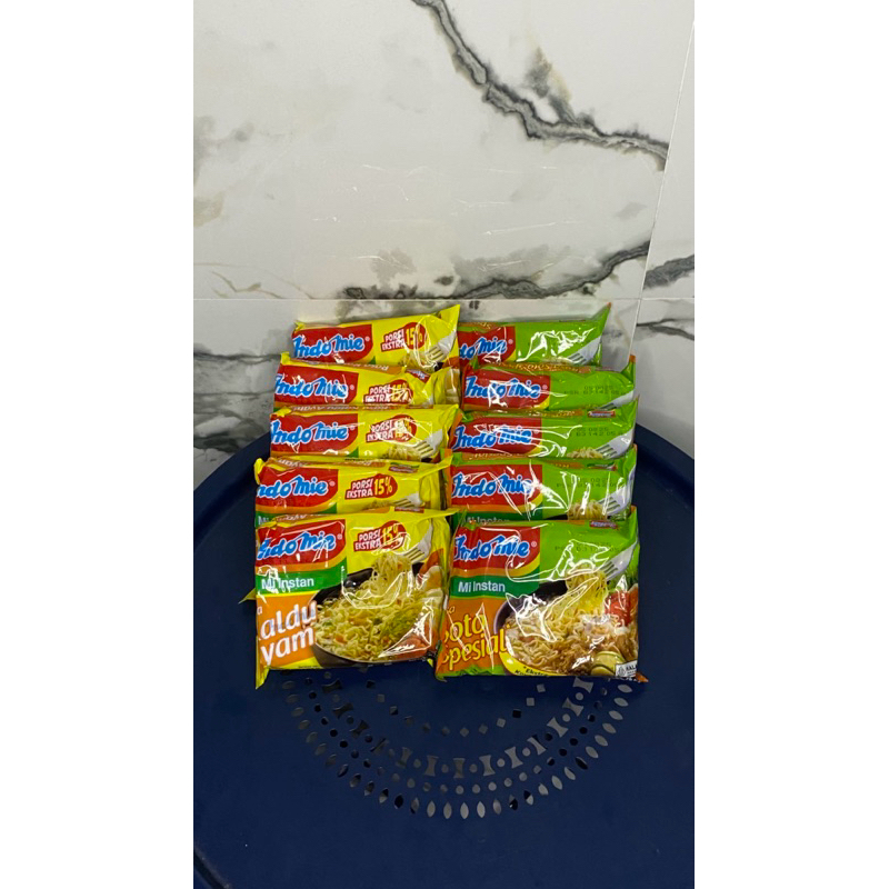 

5pcs Indomie Kaldu Ayam & 5pcs Indomie Soto Spesial