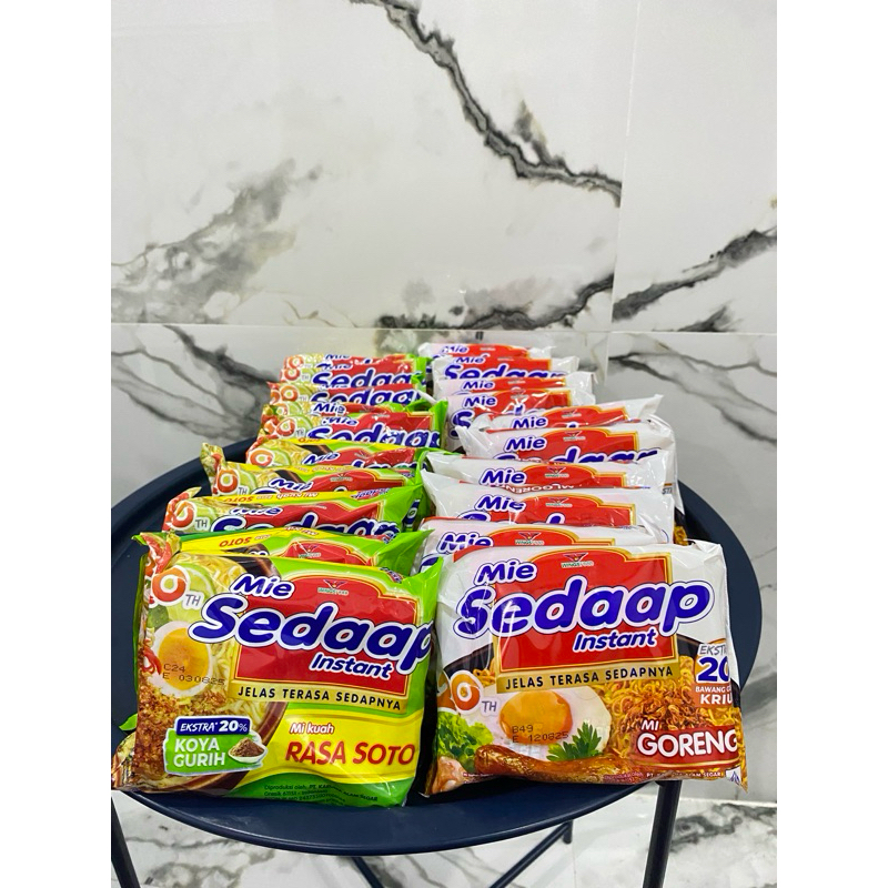 

10pcs Sedaap soto & 10pcs Sedaap Goreng