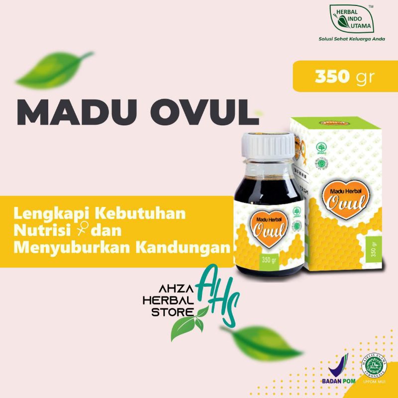 

PROMIL MADU OVUL Herbal Indo utama 350gr/Penguat rahim MENYUBURKAN KANDUNGAN