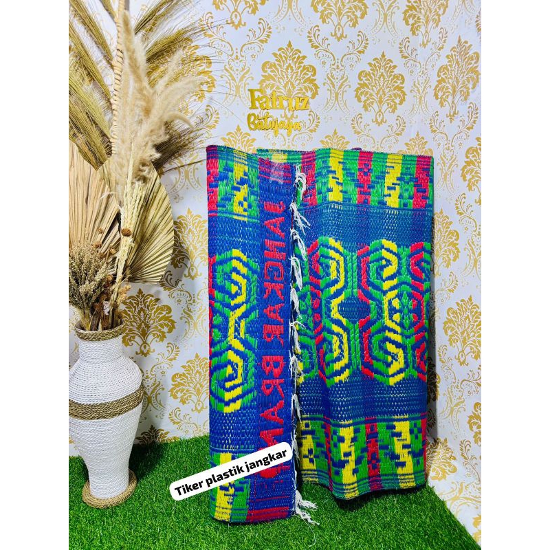 Tiker jangkar jumbo 200x200 /tikar jangkar / tikar lantai