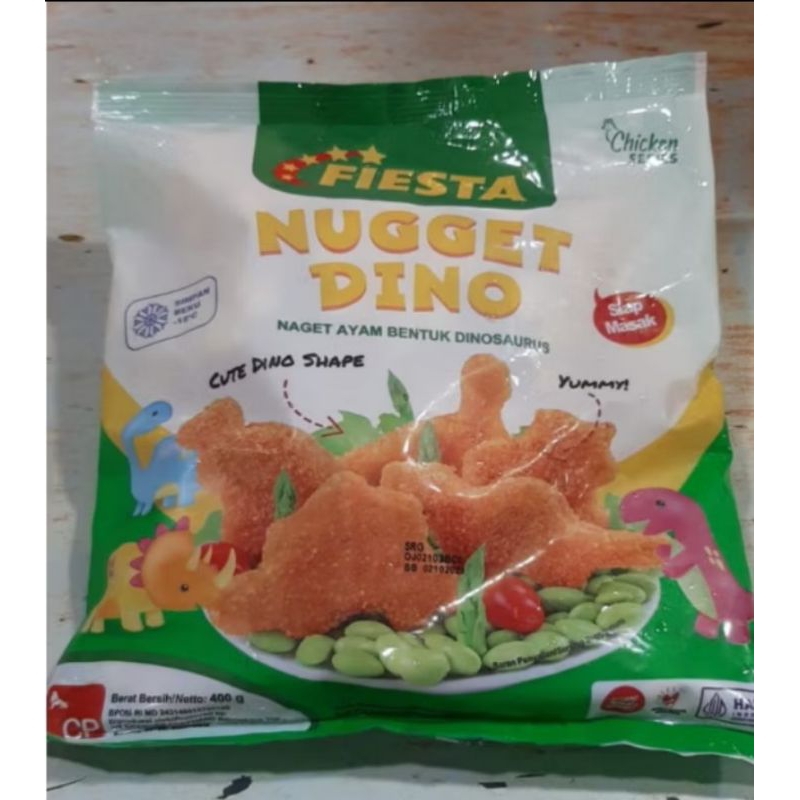 

Fiesta Nugget Dino 400gr