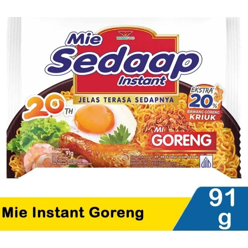 

MIE SEDAP GORENG