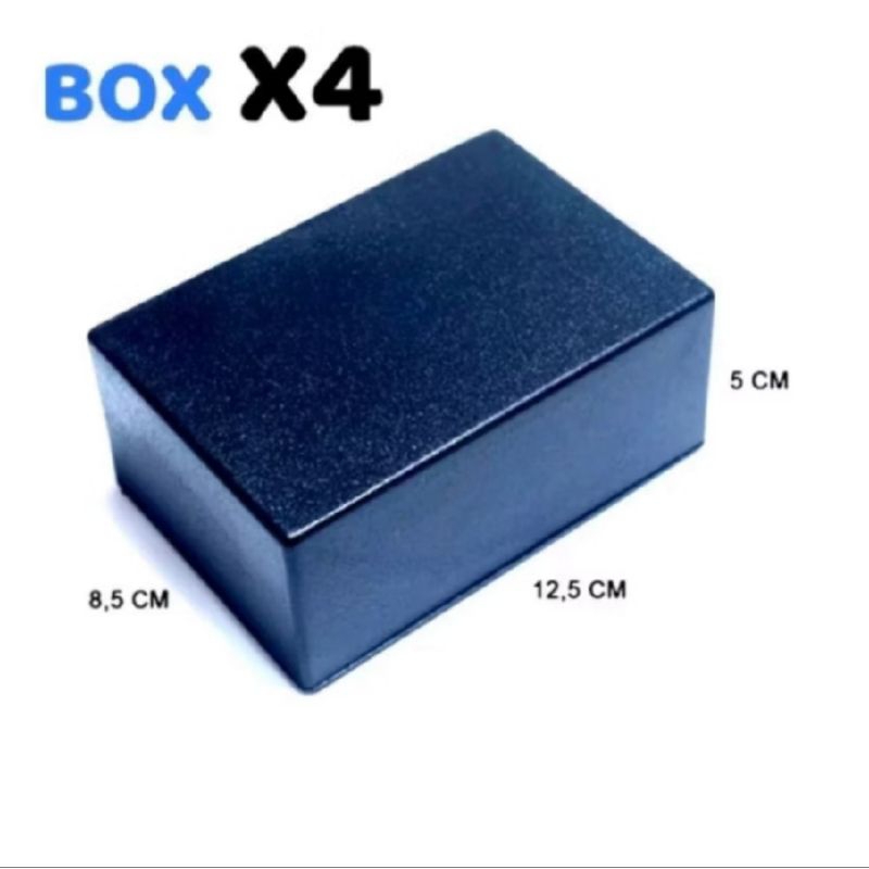 

Box X4 kotak polos hitam
