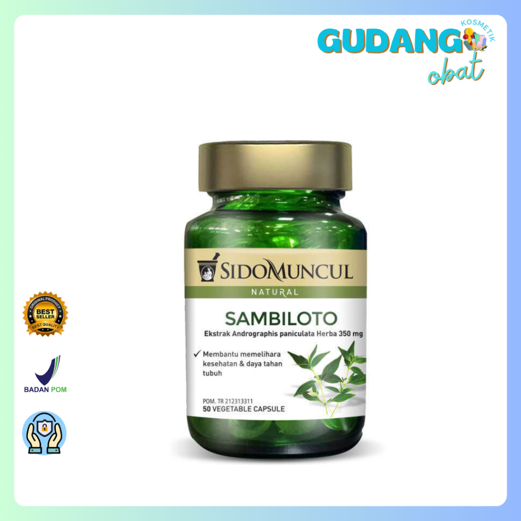 SidoMuncul Natural Sambiloto 50'S
