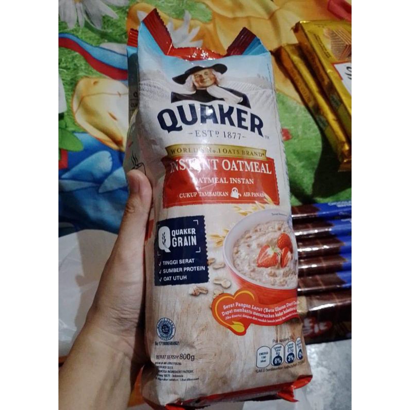 

Promo Quaker instant Oatmeal 800gr