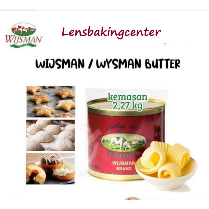 

Wijsman Butter 2270 gram / 2270gram | Mentega Wisman 2 kg | Wisman 2kg | Wisman 2270gr / 2270 gr EXPIRED AUGUST 26