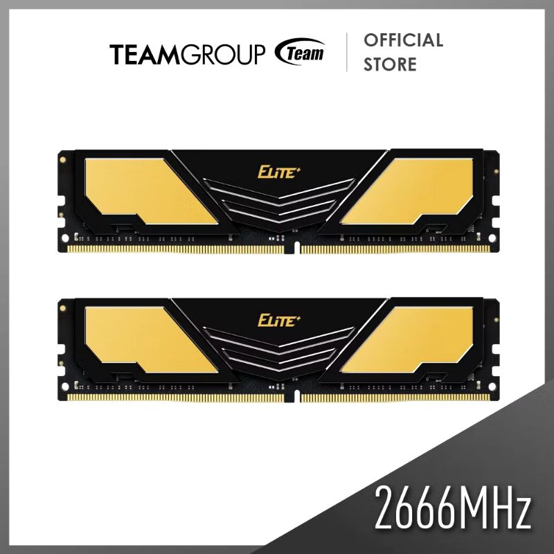 Ram memory Team elite + Black DUALCHANNEL LONGDIMM DDR4 8Gb (4x2)