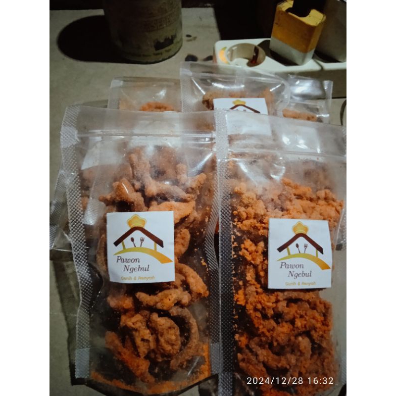 

Keripik usus pedas balado 100gram