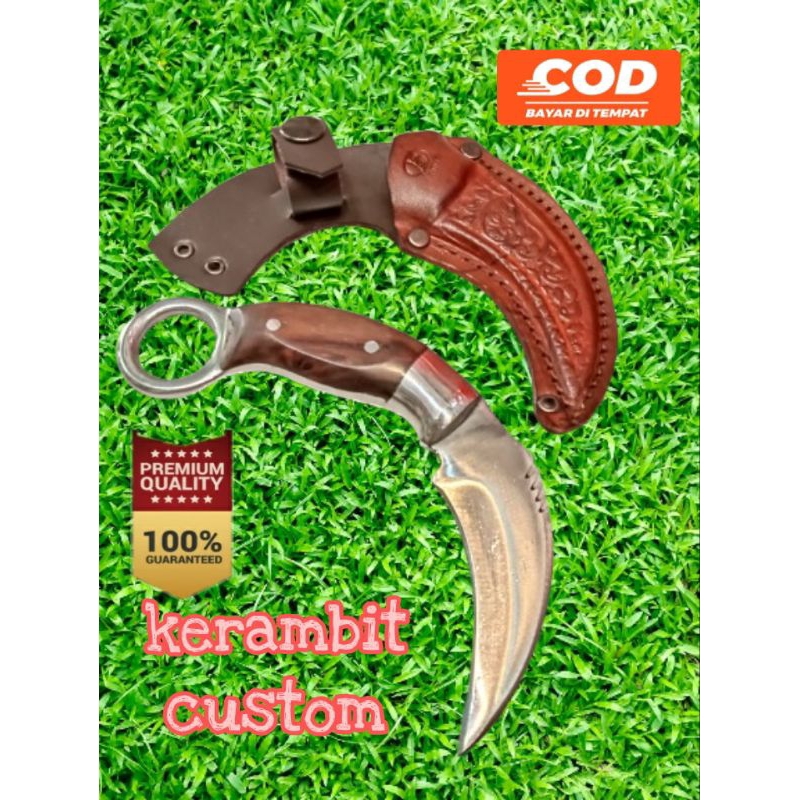 Kerambit Premium Custom Baja per 100% Original / kerambit dural