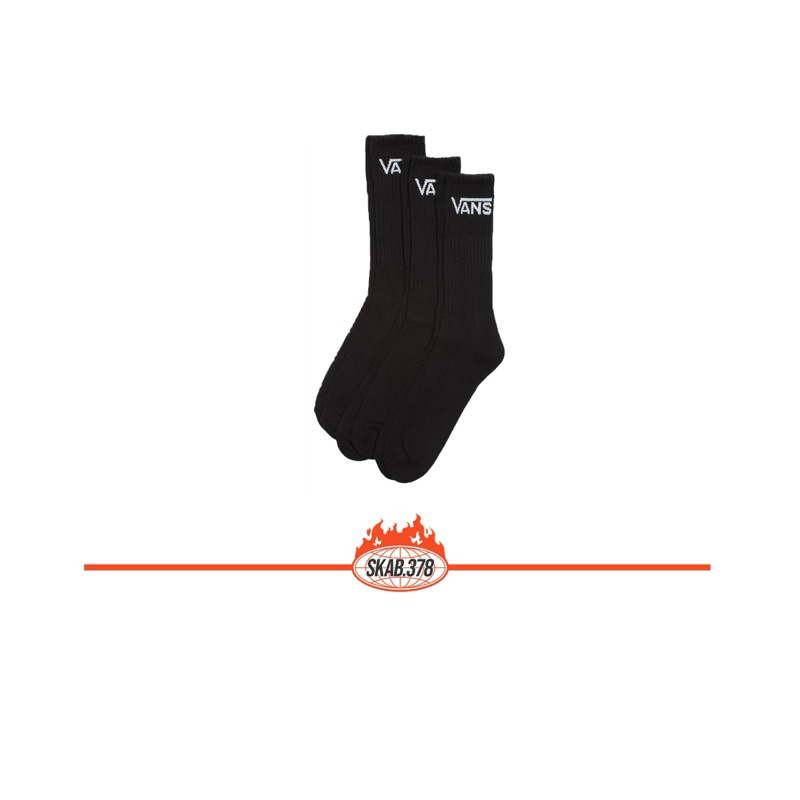 Vans Sock crew 3 pcs resmi navya