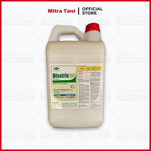 DIVATRIN 500 SC Herbisida Pembasmi Rumput Liar Tebu Original 5 Liter