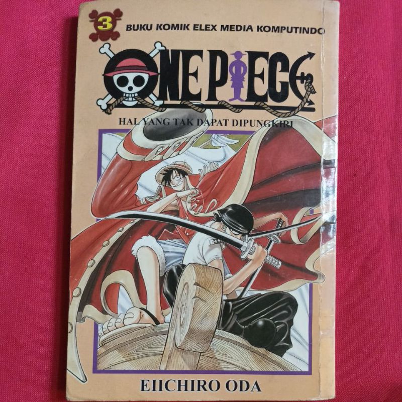 Komik One Piece 3 (second hand/tidak segel)