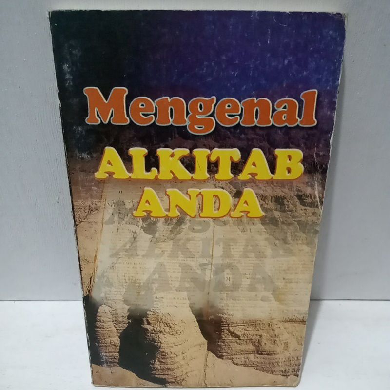 Buku Original MENGENAL ALKITAB ANDA