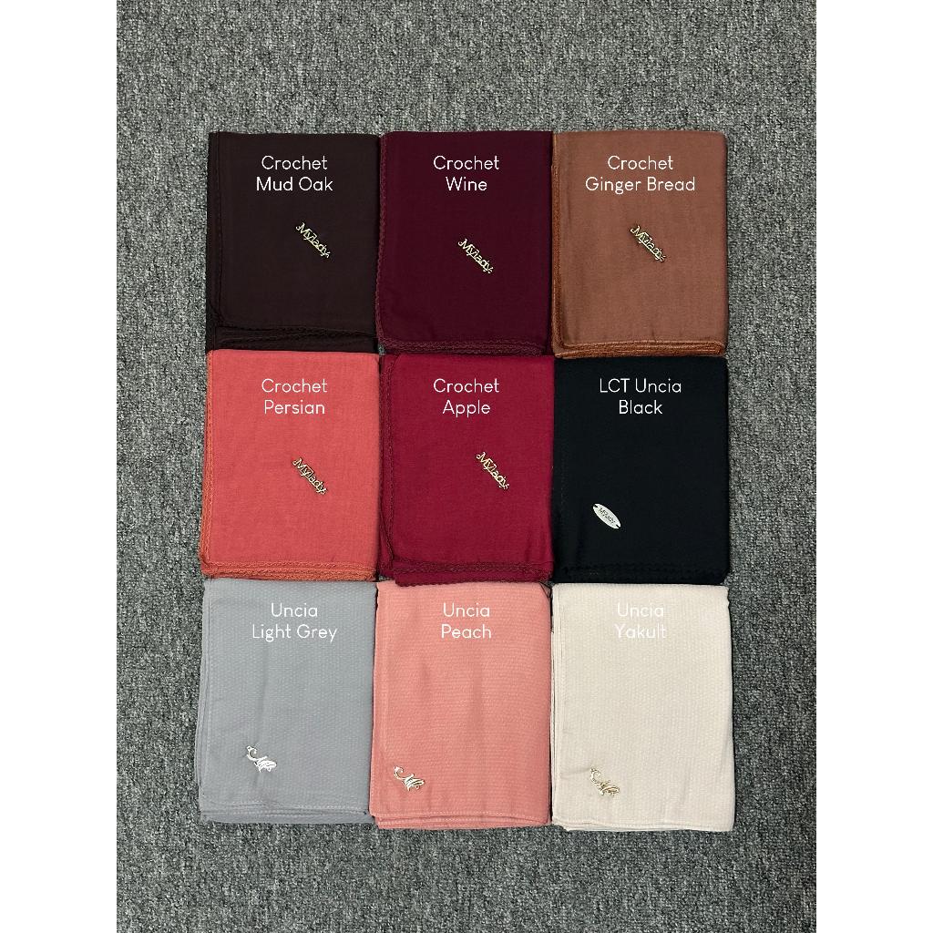 HIJAB SEGI EMPAT | HIJAB POLOS |MYLADY HIJAB CROCHET & UNCIA