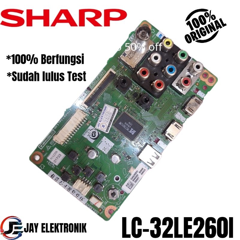 MB Mainboard sharp 32LE260M 32LE260i LC-32LE260M LC-32LE260I LC-32LE265M LC-32LE265I