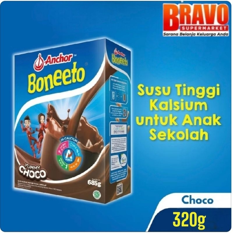 

[Beli 2 Box Free LOGO] Boneeto Susu Anak Sekolah 320g - Nutrisi Pertumbuhan Anak Untuk Daya Pikir dan Tubuh Aktif