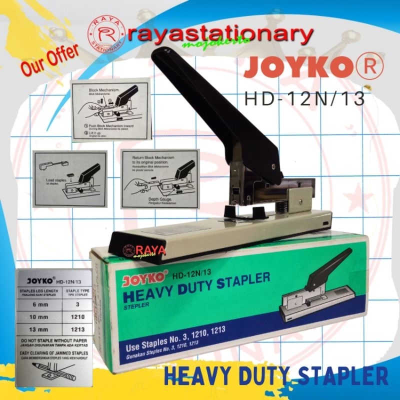 

Stapler Joyko HD-12N/13