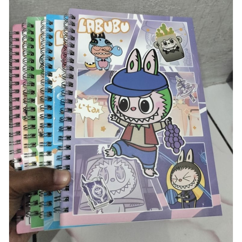 

Notebook A5 aesthetic buku diary buku catetan karakter