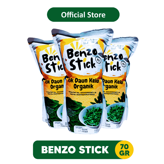 

Stik Daun Kelor Benzo 70gr | Oleh Oleh Khas Batu Malang - 475001