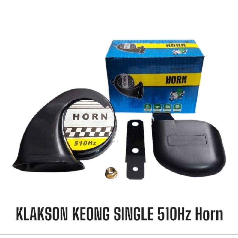 KLAKSON KEONG SINGLE UNIVERSAL | KLAKSON MOTOR 12VOLT | KLAKSON SIRINE MOTOR