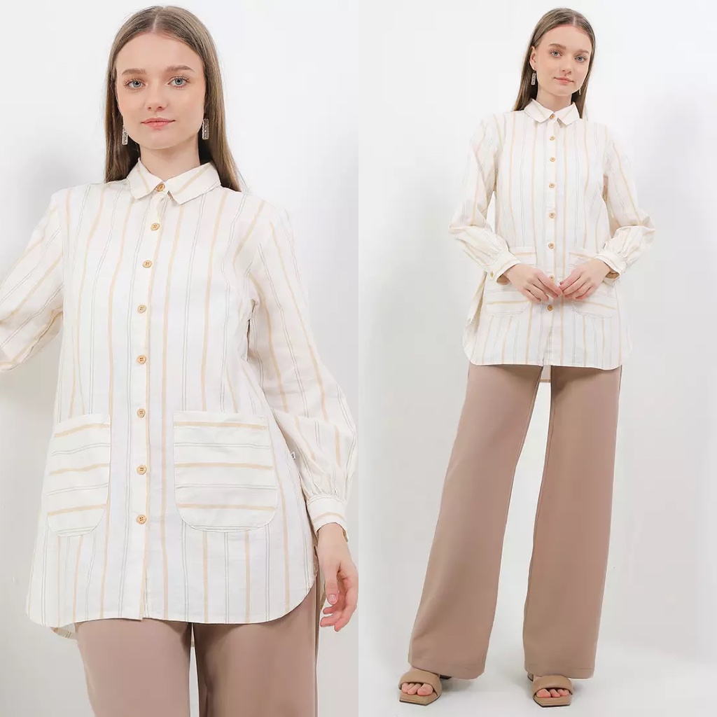 EXPAND Lala Blouse Original (Pakaian Kemeja/Blouse Wanita ss)