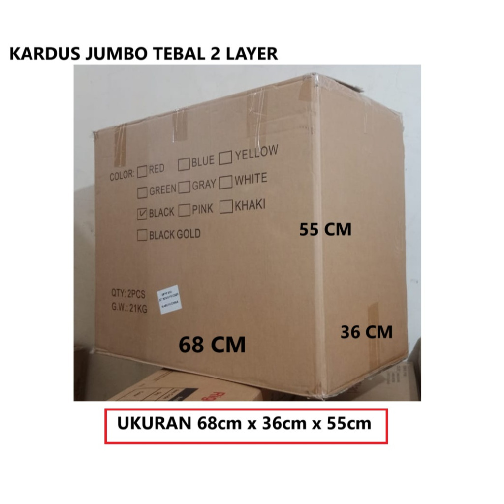

Kardus Bekas Tebal Ukuran Besar Jumbo Packing Pindahan 2Ply 2 Layer