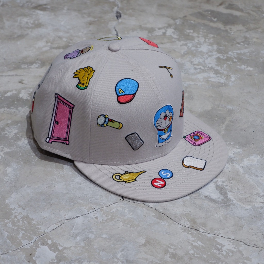 NEW ERA 9FIFTY X DORAEMON ALLOVER BLACK CAP