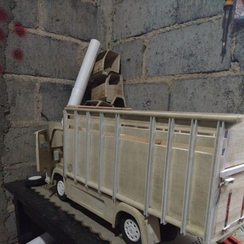 Miniatur Truk Mentahan (Custom)